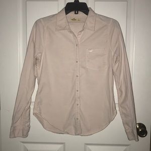 Hollister button down shirt.